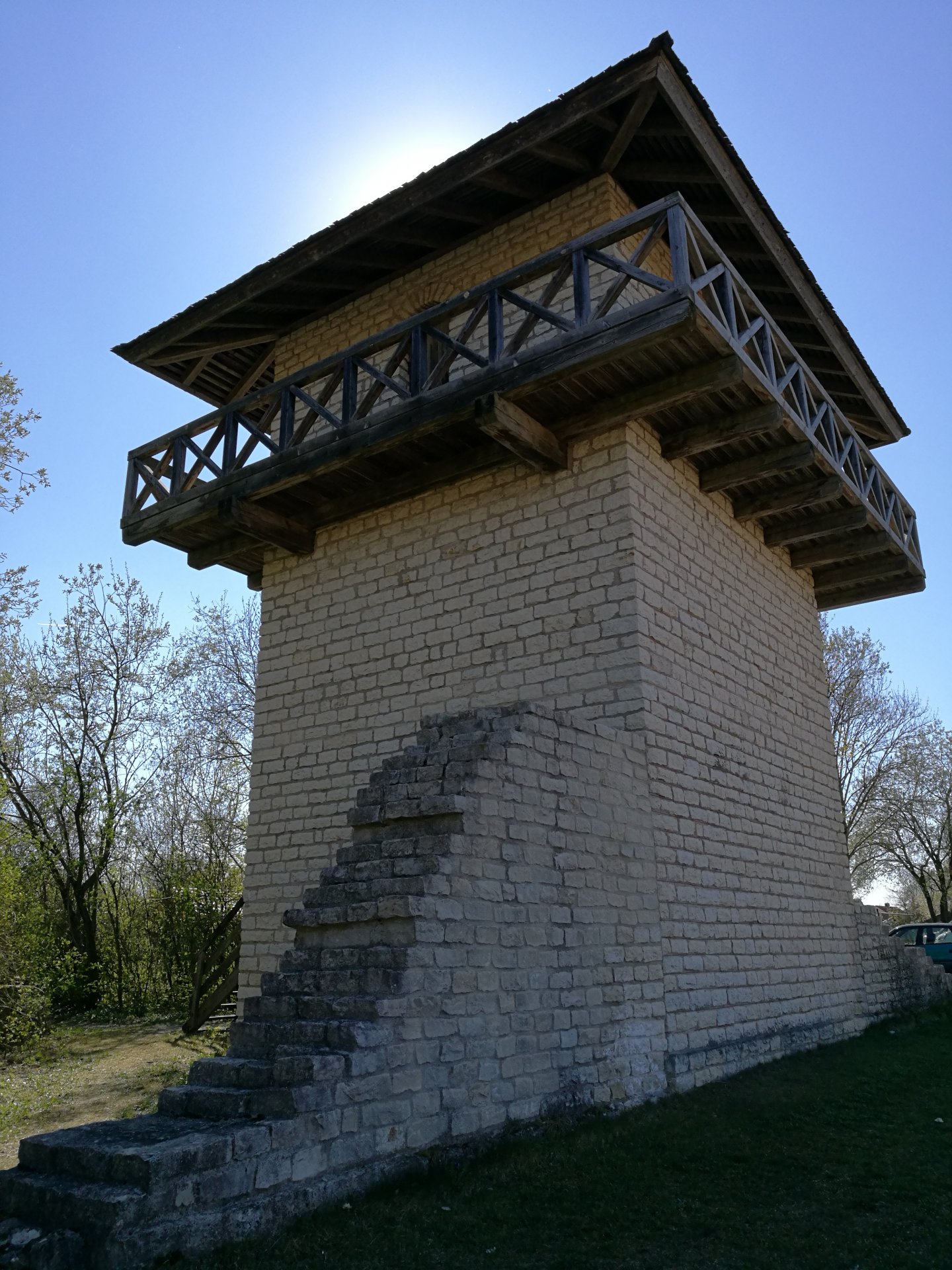 Römerturm in Titting / Altmühltal
